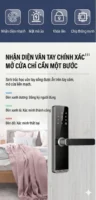 Chức năng nhận diện vân tay chính xác trên khóa thông minh Kenitsu