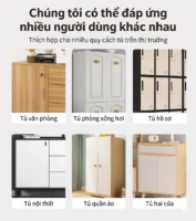 KENITSU MK1 7 Các loại tủ gỗ, tủ locker và tủ văn phòng phù hợp lắp đặt khóa điện tử vân tay thông minh.