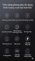 Các phương thức mở khóa thông minh Kenitsu vân tay thẻ từ App điện thoại