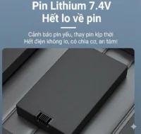 Pin Lithium 7.4V dung lượng lớn cho khóa thông minh Kenitsu Face ID