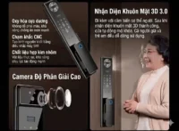 Tính năng cao cấp của khóa Face ID giá rẻ Kenitsu với camera HD sắc nét