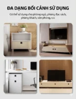 Các vị trí lắp đặt đa dạng của khóa vân tay cho ngăn kéo tủ bedside, tủ tivi và tủ hồ sơ văn phòng