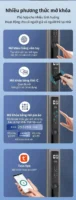 Các phương thức mở khóa cửa nhôm thông minh phổ biến hiện nay