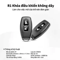 Thông số kỹ thuật R1 điều khiển từ xa khóa thông minh qua app TTLock Kenitsu