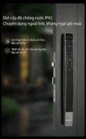 Khóa cửa nhôm thông minh chống nước tiêu chuẩn IP65 chuyên dụng lắp đặt ngoài trời.