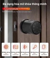 Đa dạng phương thức mở khóa thông minh trên dòng khóa vân tay mini Kenitsu MDB như vân tay mật mã bluetooth và chìa cơ