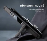 Hình ảnh thực tế khóa điện tử ngoài trời Kenitsu Pro ứng dụng công nghệ sơn nướng chống trầy xước bám bẩn