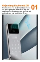 Công nghệ nhận diện khuôn mặt 3D đỉnh cao trên khóa thông minh Kenitsu XT53