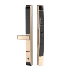 Khóa cửa nhôm nhận diện khuôn mặt màu vàng Kenitsu SD5