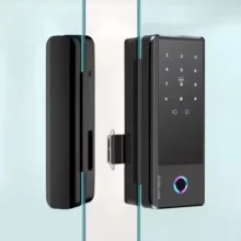 Mẫu khóa cửa kính thông minh cho văn phòng Kenitsu GK01 hiện đại