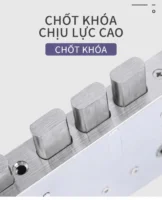RUỘT KHÓA VÂN TAY 5 Cụm ba chốt chính bằng kim loại của thân khóa Kenitsu.