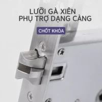 RUỘT KHÓA VÂN TAY 6 Lưỡi gà dạng càng của ruột khóa vân tay Kenitsu.