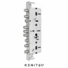 Ruột khóa vân tay loại to Kenitsu 40x388 mm trên nền trắng.